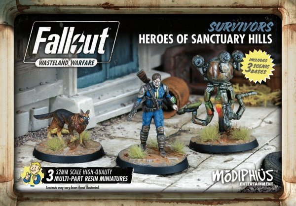 Fallout: Wasteland Warfare - Survivors Heroes of Sanctuary Hills
