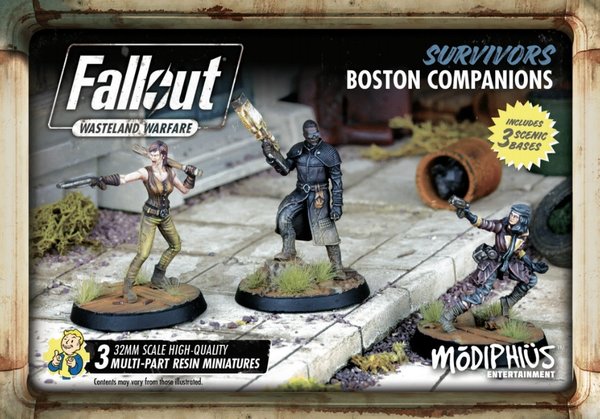 Fallout: Wasteland Warfare - Survivors Boston Companions