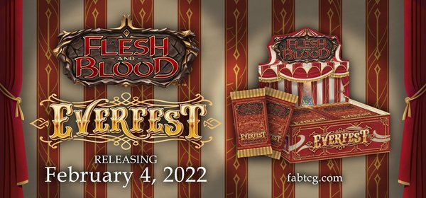 Flesh and Blood Everfest 1st Edition Display